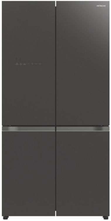 Hitachi 4 ajtós, alulfagyasztós hűtő, vákuum fiókkal, 3 színben