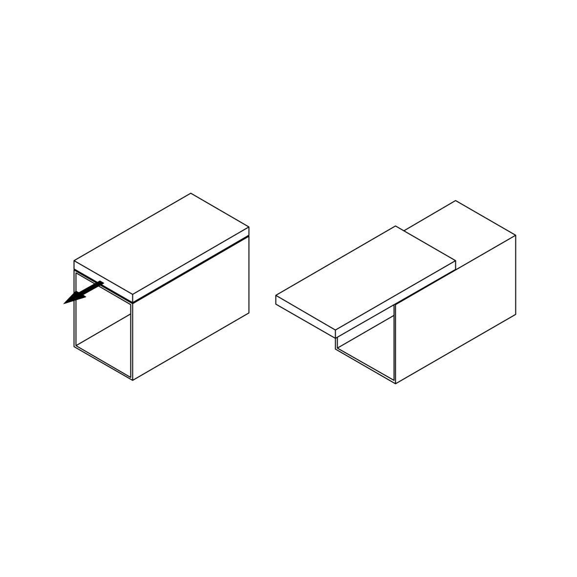 Twice Top kihúzható asztalvasalat Twice Top kihúzható asztalvasalat