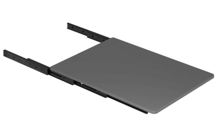 Fiókba szerelhető kihúzható asztalvasalat, antracit, 2 méretben Fiókba szerelhető kihúzható asztalvasalat, antracit, 2 méretben